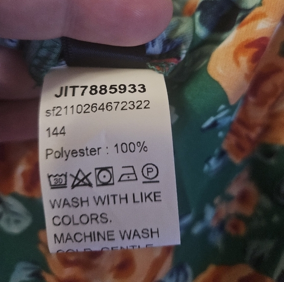 Shein Floral Jumpsuit Women's Size 3XL - Picture 5 of 6